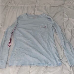 Vineyard Vines Blue Long-Sleeve Shirt